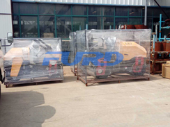 福瑞得機械4臺2噸壓路機，2臺1噸壓路機，6臺手扶壓路機準備發往客戶施工現場