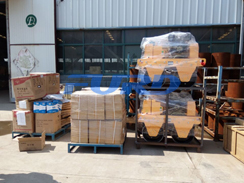 福瑞得今日發貨：外貿出口壓路機20臺；國內訂購一臺激光整平機，13臺壓路機